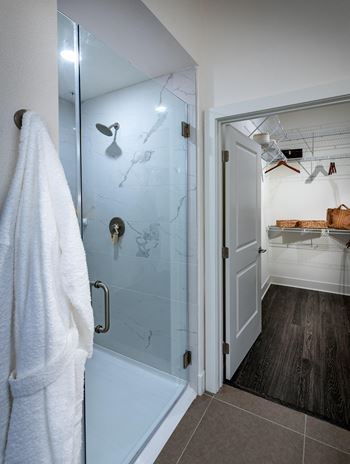 Custom Designed Spacious Closets with Space Saving Options at Kinley West LA,  90045